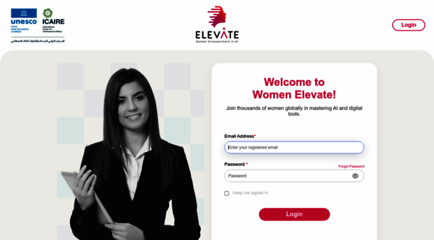 elevateadmin.icaire.org