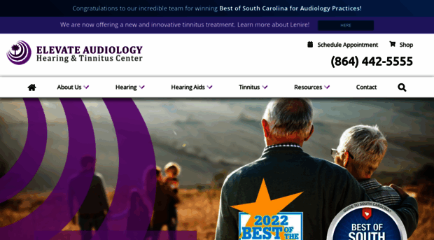 elevateaudiology.com