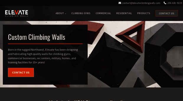 elevateclimbingwalls.com