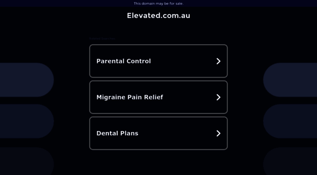 elevated.com.au