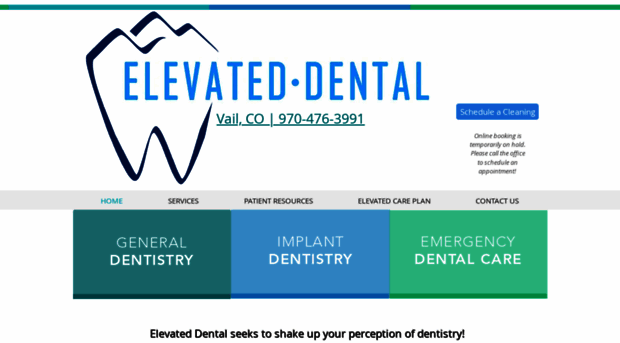 elevateddentalvail.com