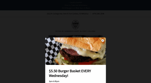 elevatedsandwiches.com