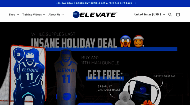 elevatesportsequipment.com