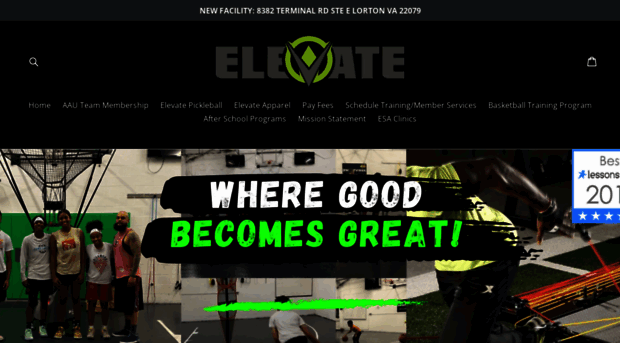 elevatesportstraining.com