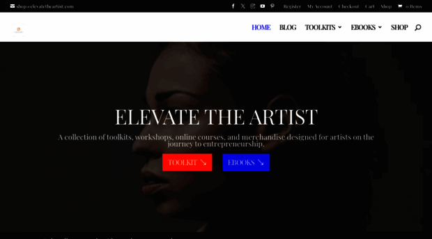 elevatetheartist.com