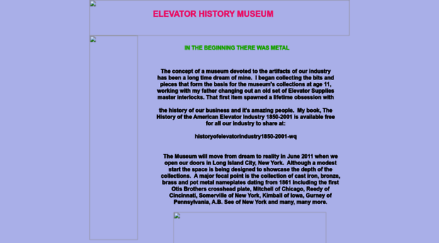 elevatorhistory.org