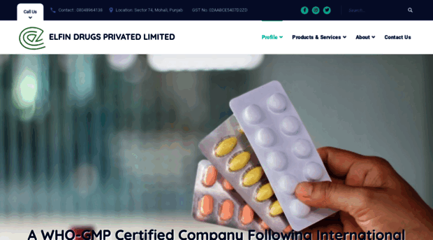 elfinpharma.com