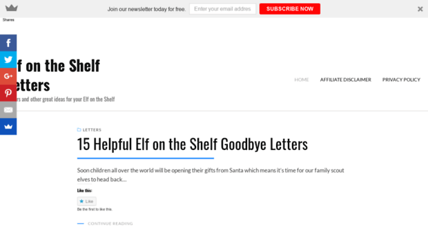 elfontheshelfletters.com