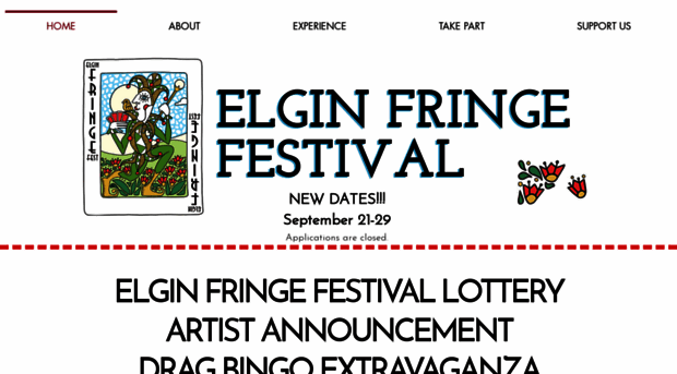 elginfringefestival.com