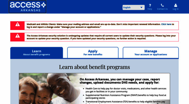 eligibilityenrollment.arkansas.gov