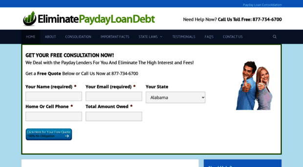 eliminatepaydayloandebt.net