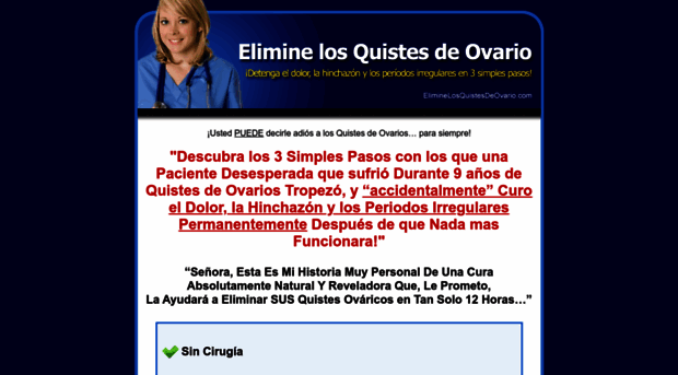 eliminelosquistesdeovario.com