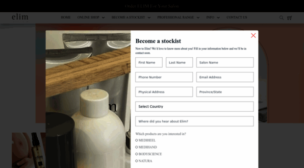 elimspaproducts.co.za
