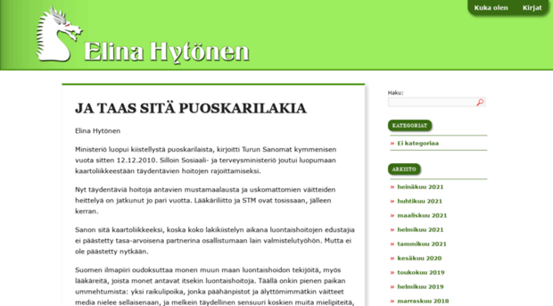 elinahytonen.fi