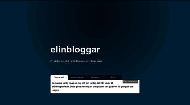 elinbloggar.webblogg.se