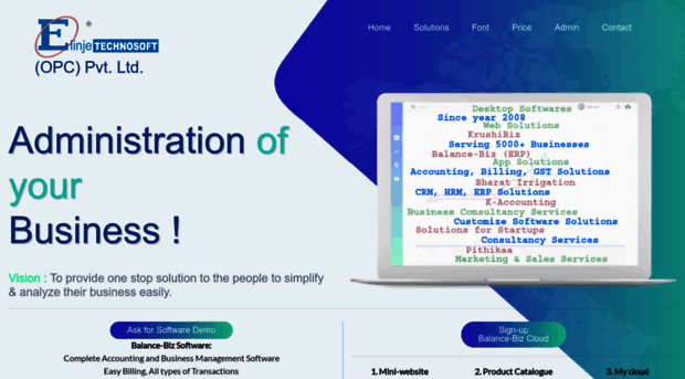 elinjetechnosoft.in