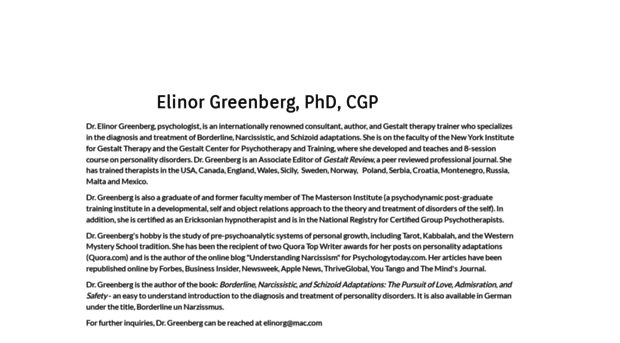 elinorgreenberg.com