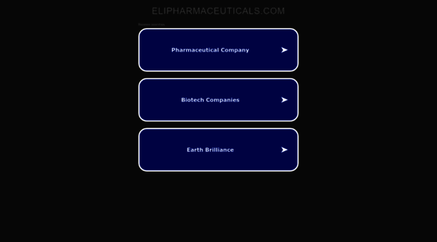 elipharmaceuticals.com