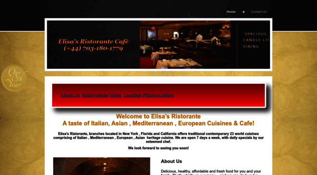 elisaristorantecafe.yolasite.com