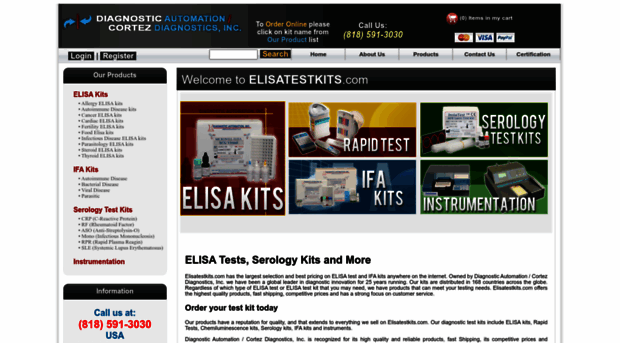 elisatestkits.com