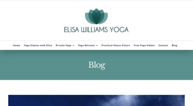 elisawilliamsyoga.com