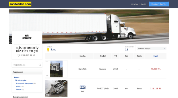 elisotomotiv.sahibinden.com