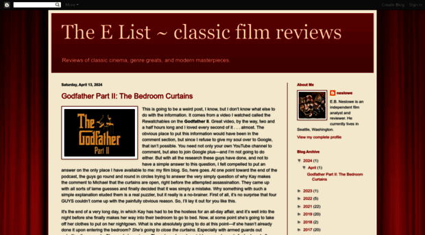 elistfilmreviews.blogspot.com