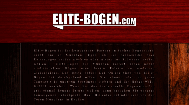 elite-bogen.com