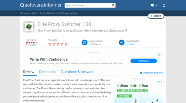 elite-proxy-switcher.software.informer.com