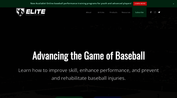 elitebaseballperformance.com