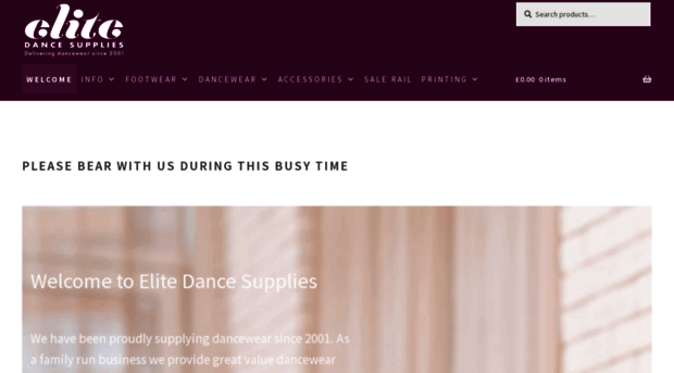 elitedancesupplies.co.uk