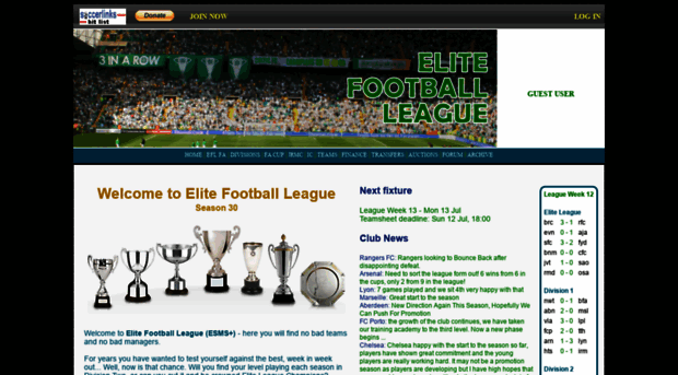 elitefootballleague.co.uk