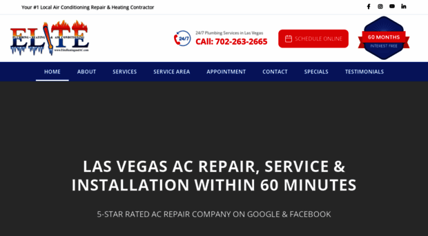 eliteheatingandacrepair.com