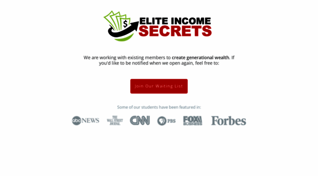 eliteincomesecrets.com