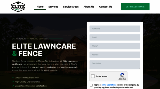 elitelawncareandfence.com