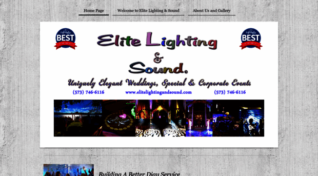 elitelightingandsound.com