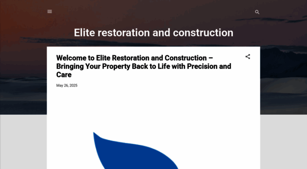 eliterestorationandconstruction.blogspot.com