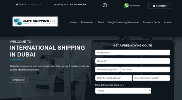 eliteshippingdubai.com