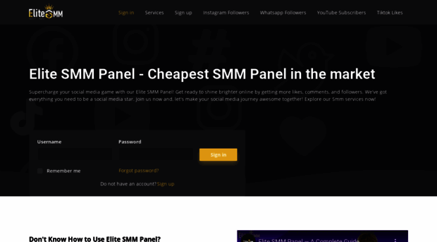 elitesmmpanel.com