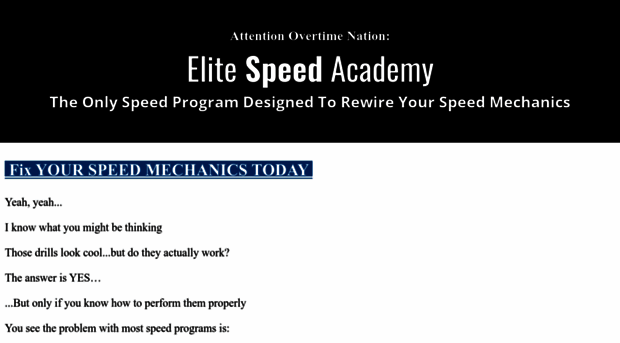 elitespeedacademy.com