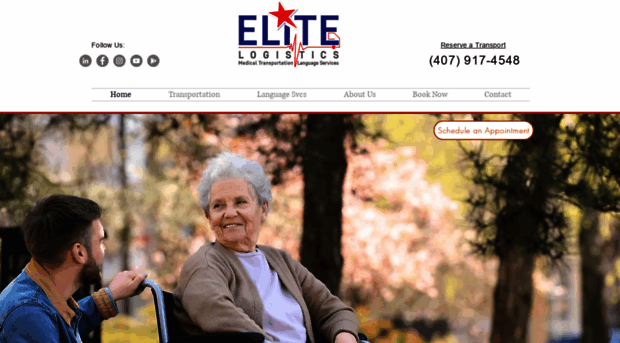 elitestarmedicaltransport.com