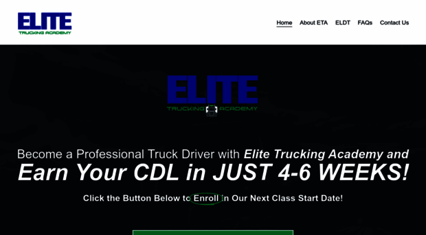 elitetruckingacademy.com