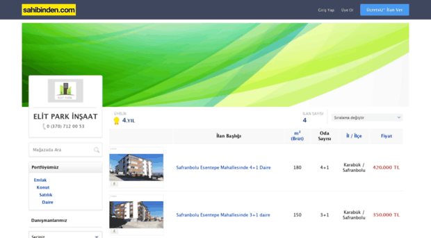 elitparkinsaat.sahibinden.com