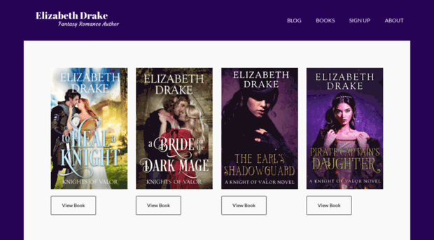 elizabethdrakeauthor.com