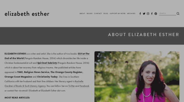 elizabethesther.com
