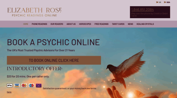elizabethrosepsychics.com