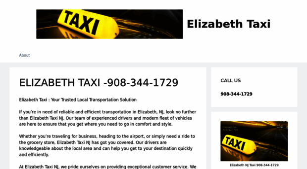 elizabethtaxi.com