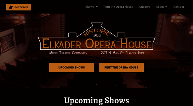 elkaderoperahouse.com