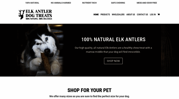 elkantlerdogtreats.com