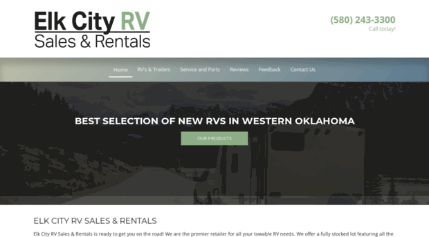 elkcityrvsales.com